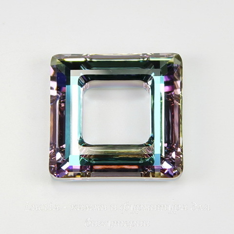4439 Подвеска Сваровски Square Ring Crystal Vitrail Light  (20 мм) ()