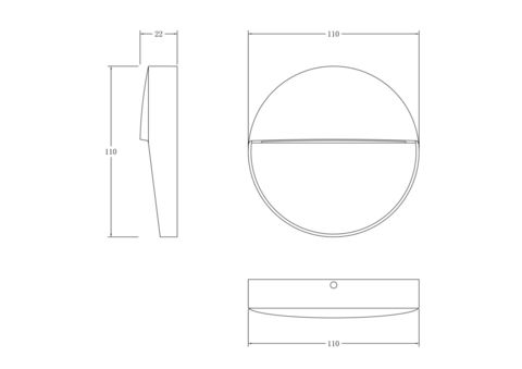 Подсветка для лестниц Outdoor O046SL-L4W3K