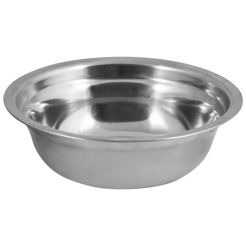 Миска ииз нержавеющей стали Mallony с расширенными краями BOWL-15 (15*4,5см) зерк полир.