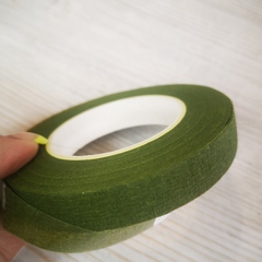 Тейп лента флористическая Зеленая №5 (13мм)