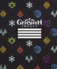 Тетрадь Genshin Impact Logo (48 страниц)