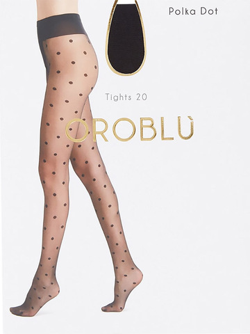 Колготки в горошек Polka Dot 20 Oroblu