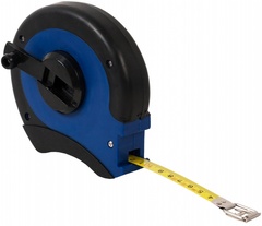 Рулетка геодезическая КОБАЛЬТ 30м x 13мм закрытый двухкомпонентный корпус (стальная лента, (646-928)