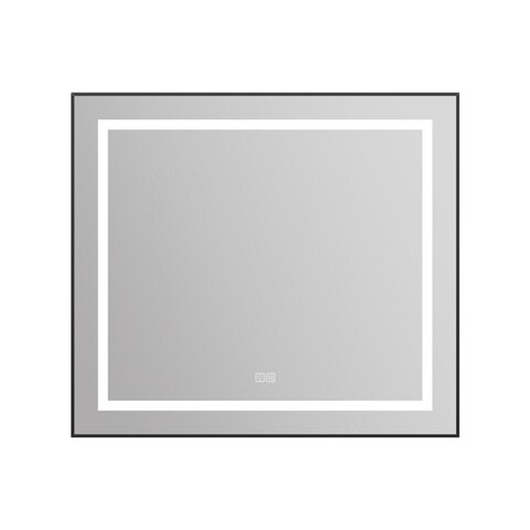BelBagno SPC-KRAFT-1200-800-LED-TCH-WARM Зеркало в алюминиевой раме со встроенным светильником, сенсорным выключателем и подогревом, SPC-KRAFT-1200-800-LED-TCH-WARM, 1200x32x800 мм