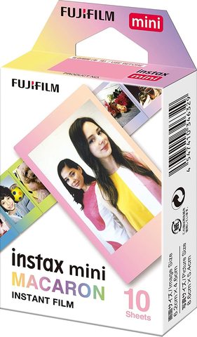 Fujifilm Instax Mini Film, Macaron Film (10 Exposures)