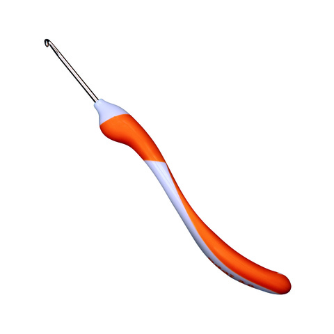 Крючок вязальный Addi Swing Maxi с эргономичной пластиковой ручкой, № 3, 17 см