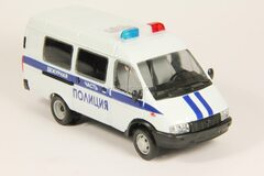 GAZ-3221 Gazelle DPS Police GIBDD Agat Mossar Tantal 1:43