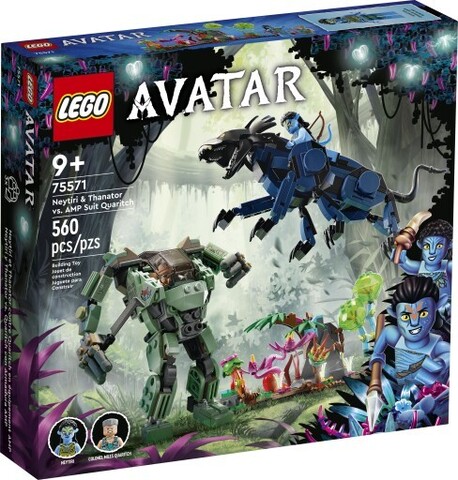 Lego konstruktor Avatar 75571 Neytiri & Thanator vs. AMP Suit Quaritch