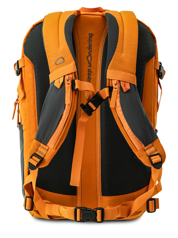 Картинка рюкзак городской Kanrock Vector 28 Tangerine Orange - 2