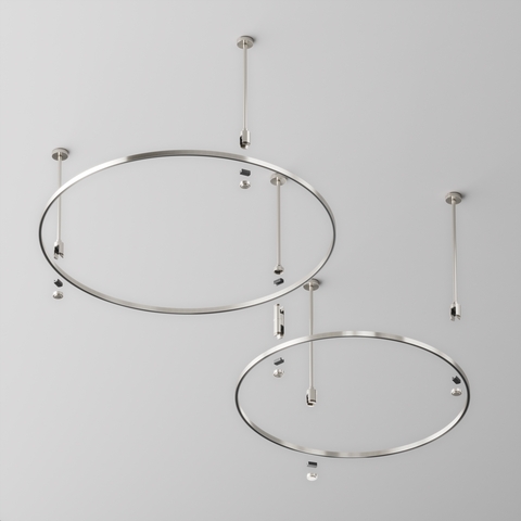 Шинопровод круглый 800 мм Maytoni FLARITY TRX154-R-D800-PT