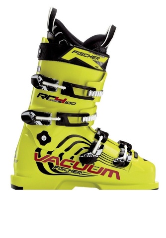 Горнолыжные ботинки Fischer RC4 100 Jr Vacuum Yellow (2017-2018)