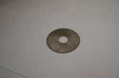 Фреза отрезная дисковая по металлу 80х1.6х22мм. z=50 Р18 СССР без фаски