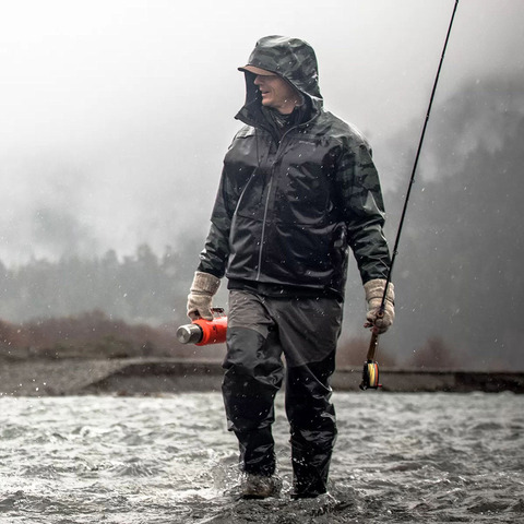 Картинка термос Stanley classic 1l Blaze Orange - 8