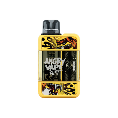 Brusko Angry Vape Fury 650 mah - Желтый