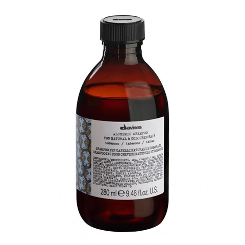 Davines ALCHEMIC: Оттеночный шампунь для натуральных и окрашенных волос, табак (Shampoo For Natural And Coloured Hair (tobacco))