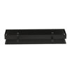 Lemark 9772053 Полка для душа прямая 400 мм Lemark SHELF LINE из нерж. стали с крючками, черный