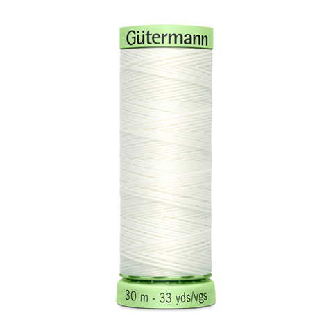 Нить Top Stitch 30/30 м для декоративной отстрочки, Gutermann, 111 айвори