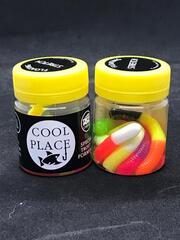 Форелевая силиконовая приманка COOL PLACE BUK FLOATING STRETCH цвет МИКС 2 (2-х-3х цветный) ( плавающая/ тянущаяся ) 65 мм/ 7 шт в банке.
