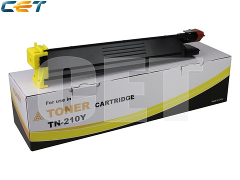 Тонер-картридж TN-210Y для KONICA MINOLTA Bizhub C250/C252 (CET) Yellow, 260г, 12000 стр., CET5666