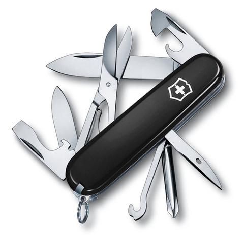 Складной нож Victorinox Super Tinker (1.4703.3) 91 мм., 14 функций, цвет чёрный | Wenger-Victorinox.Ru