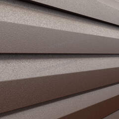 Сайдинг металлический Корабельная доска VIKING MP E-20 0,5мм RALL 8017-Шоколадно-коричневый