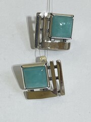 Лима (серьги из серебра)