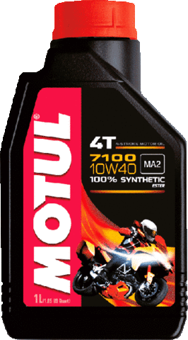 10W-40 Моторное синтетическое масло Motul 7100 4T 4L 104092 / 104204
