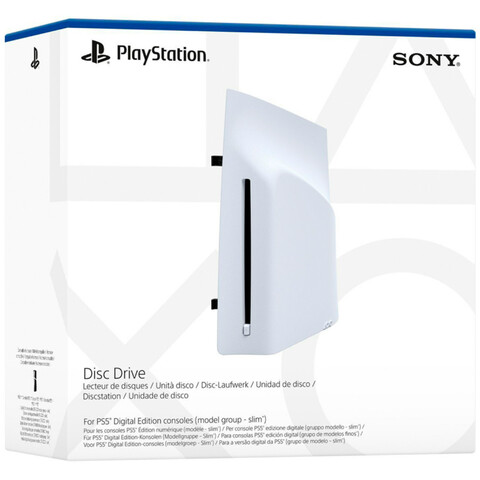 Дисковод для игровой консоли PlayStation 5 Digital Pro/Slim (Disc Drive White, Европа)
