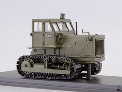 Tractor ChTZ-100 metal tracks khaki 1:43 Start Scale Models (SSM)