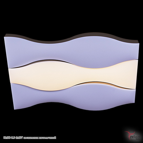 Люстра светодиодная 01400-0.3-144W Белый с Пультом+Диммер