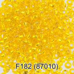 Бисер Чехия "GAMMA" круглый 6 10/0 2.3 мм F182 желтый ( 87010 )