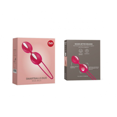 Вагинальные шарики Fun factory SMARTBALLS DUO, красно-белые