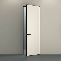 Скрытая дверь под покраску кромка AL black