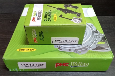 СЦЕПЛЕНИЕ В СБОРЕ LACETTI VALEO PHC (С ГИДР ВЫЖИМНЫМ) (зелён уп, Корея)