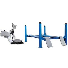 Подъемник 4-хст. г/п 4т, эл/гидр. с траверсой+СКО-1Л Тест система Комплект F4D-4