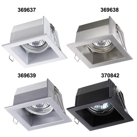 369637 SPOT NT12 480 белый Встраиваемый ПВ светильник IP20 GX5.3 50W 12V BELL