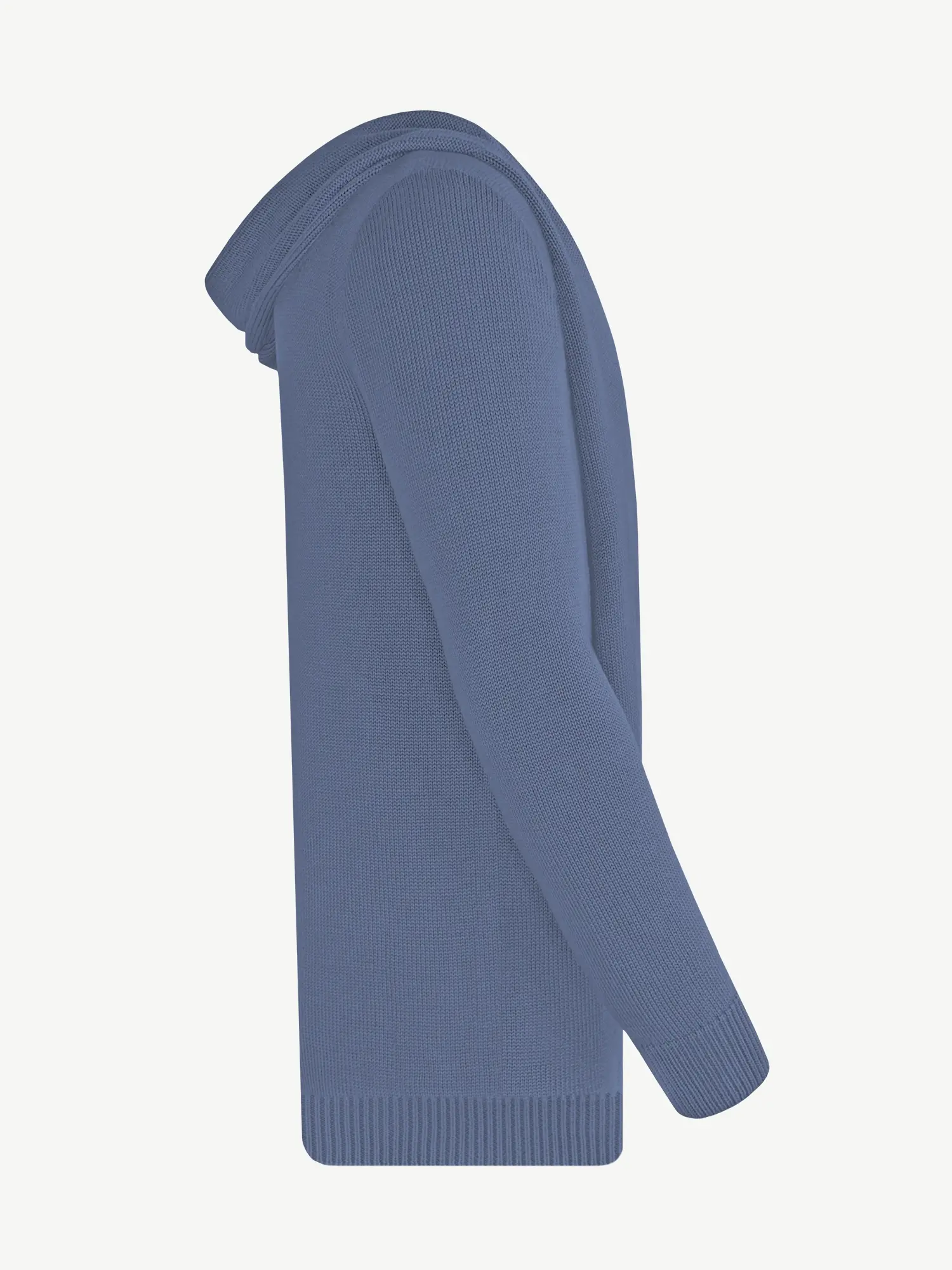 Кардиган с капюшоном из мягкой шерсти