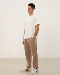 Брюки с начесом MAN, какао II