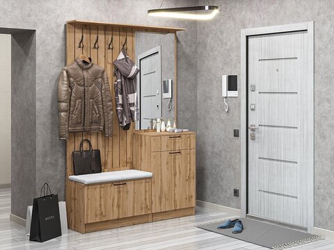 Прихожая Стиль-02 Wotan Oak 2S Дуб Вотан