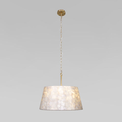 Подвесной светильник Eurosvet 101013/5 латунь/перламутр