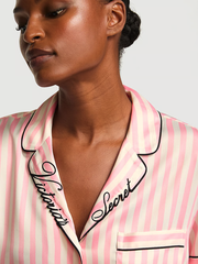 ПИЖАМА БОКСЕР САТИНОВАЯ VICTORIA'S SECRET