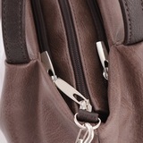 Сумка Саломея 334 македония какао + шоколад