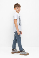 брюки  для мальчика  КР 400519-1/винтажный синий