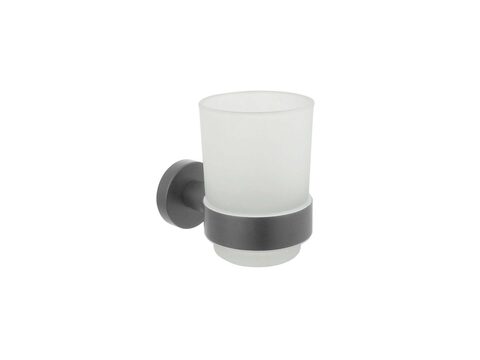 Aquatek AQ4004BGM AQ4004BGM ВЕГА стакан с держателем, оружейная сталь