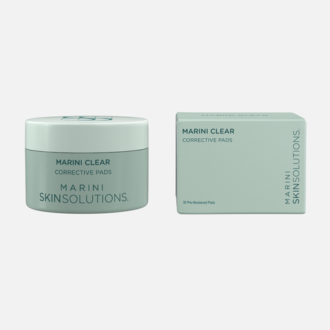 JAN MARINI Clear Multi-Acid Corrective Pads Мультикислотные корректирующие пилинг-диски для комбинированной, жирной и склонной к воспалениям кожи, 30 шт
