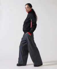 Бомбер Alpha Industries MA-1 W Black (Черный)