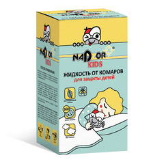 Жидкость для фумигатора для детей, без запаха, 30 мл, Nadzor, DET004G---
