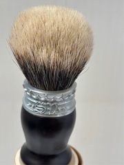 Помазок Saponificio Varesino Ebony Wood, Маньчжурский барсук