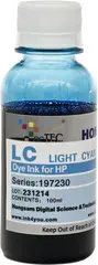 Чернила DCTec водорастворимые DJ5000 Light Cyan (светло-голубой) 100 мл