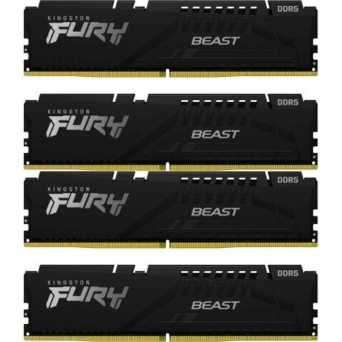 Оперативная память Kingston Fury Beast Black KF552C40BBK4-128